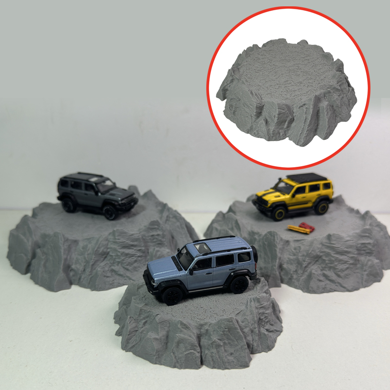 3D Printing Diecast Cars - Présentoir de modèle de voiture moulé