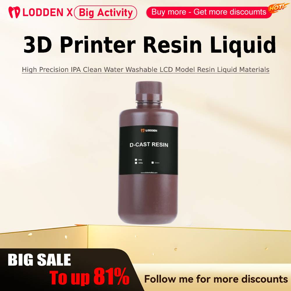 3D Printing Maker - Lodden – résine liquide pour imprimante