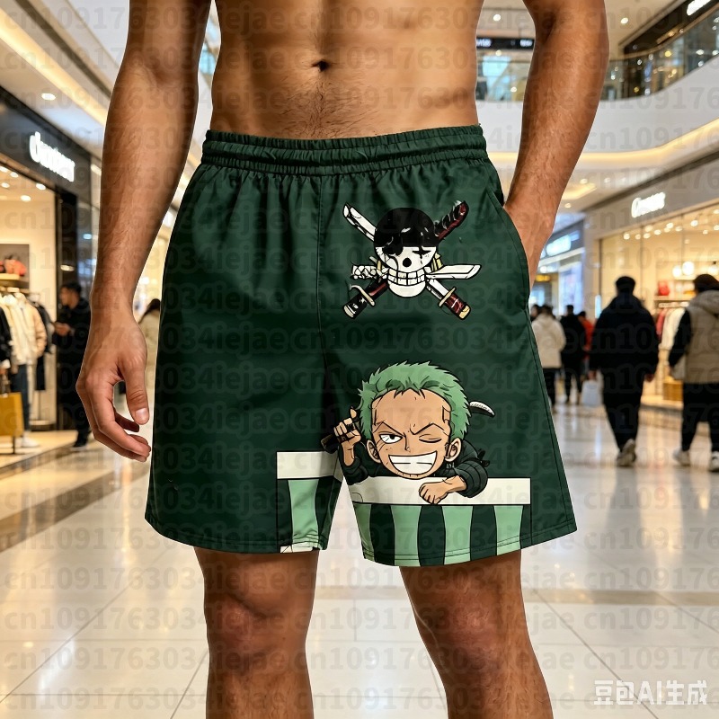 3D Printing Enthusiast - Shorts imprimés 3D One Piece Shanks