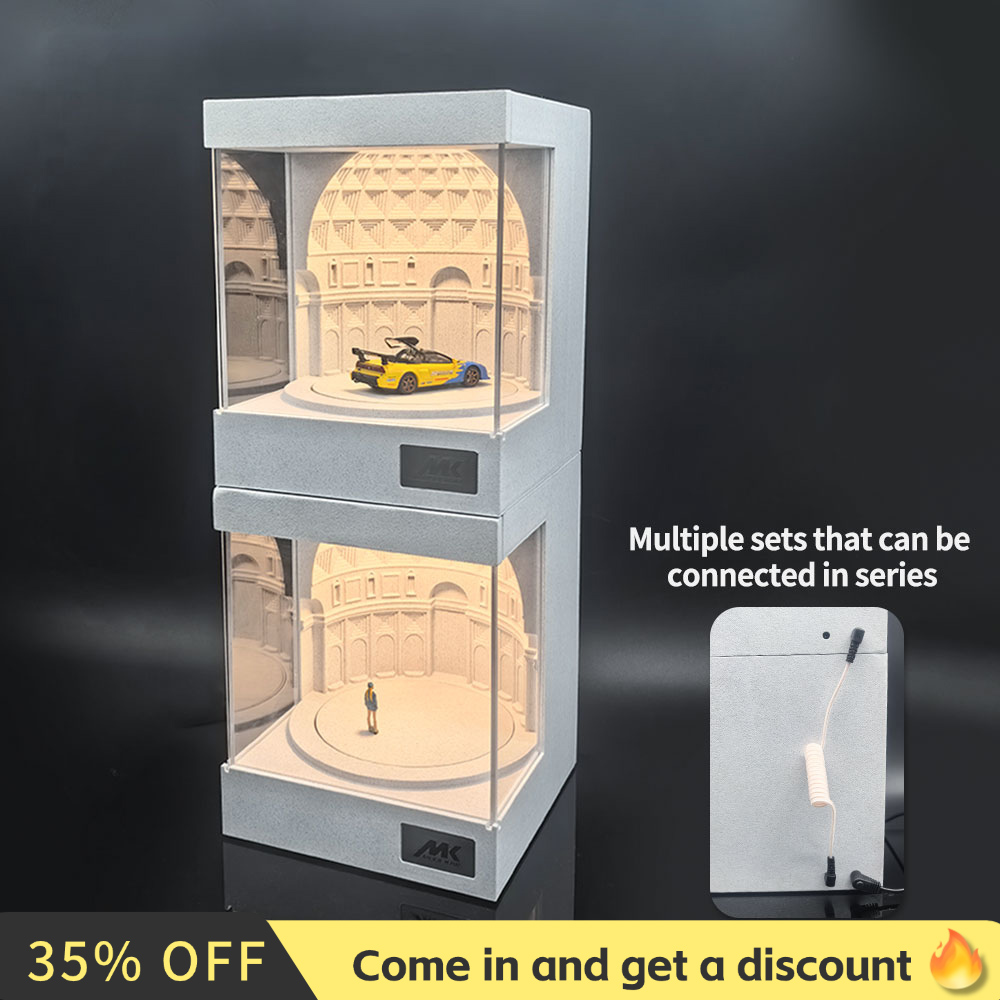 3D Printing Diecast Cars - Lampe magnétique miniature à l'échelle 1:64