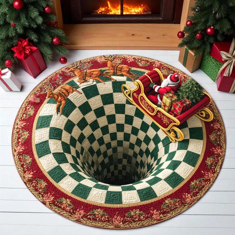 3D Printing Tablet - Tapis circulaire vortex 3D pour père