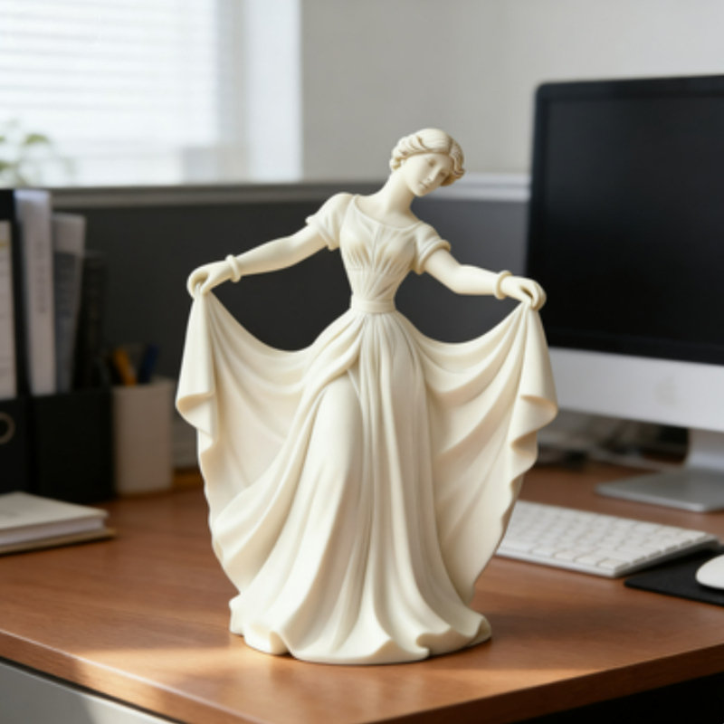 3D Printing Technology - Sculpture de danseuse imprimée en 3D