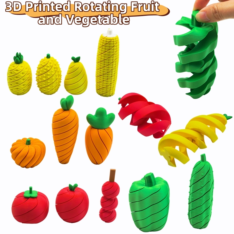 3D Printing Gif - Série de jouets anti-stress imprimés en