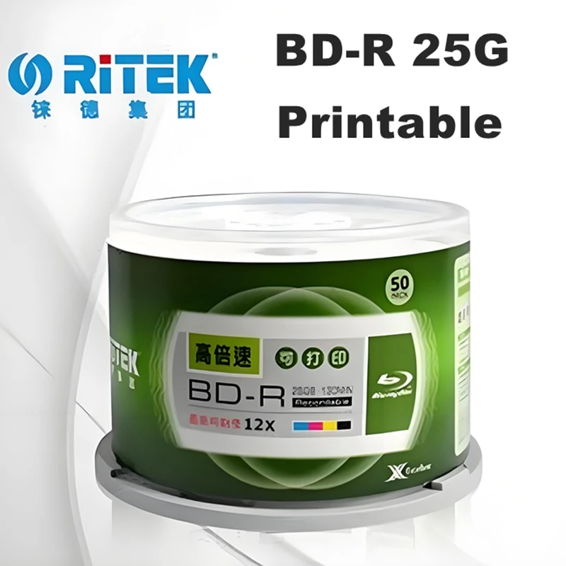 3D Printing Robot - 50 PCS/BOÎTE Ritek BD-R 25 Go