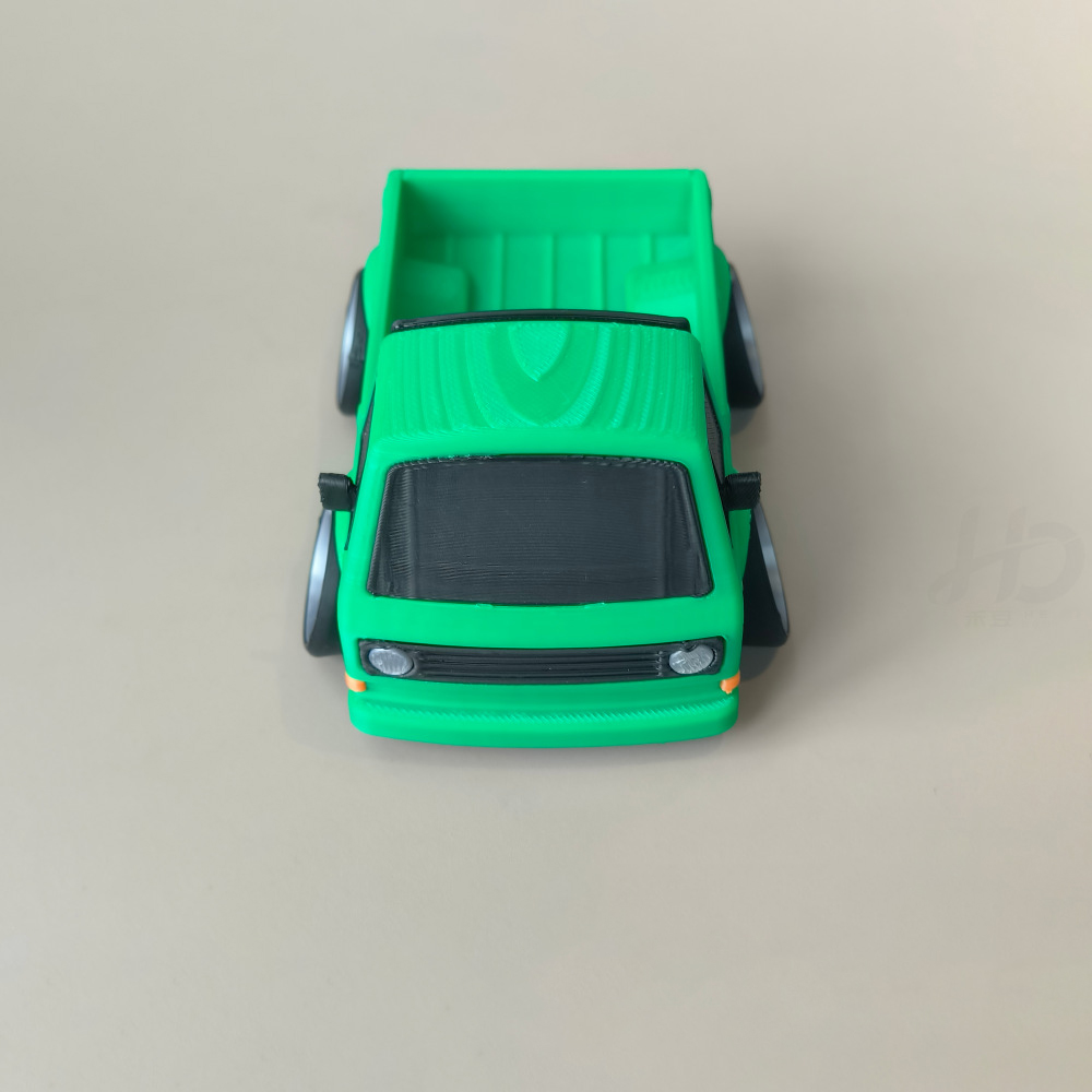 Modèle de camionnette rétro T3 - 3D Printing Diecast Cars avis et prix
