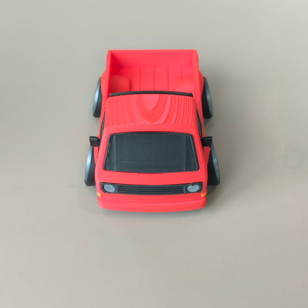 Modèle de camionnette rétro T3 - 3D Printing Diecast Cars avis et prix