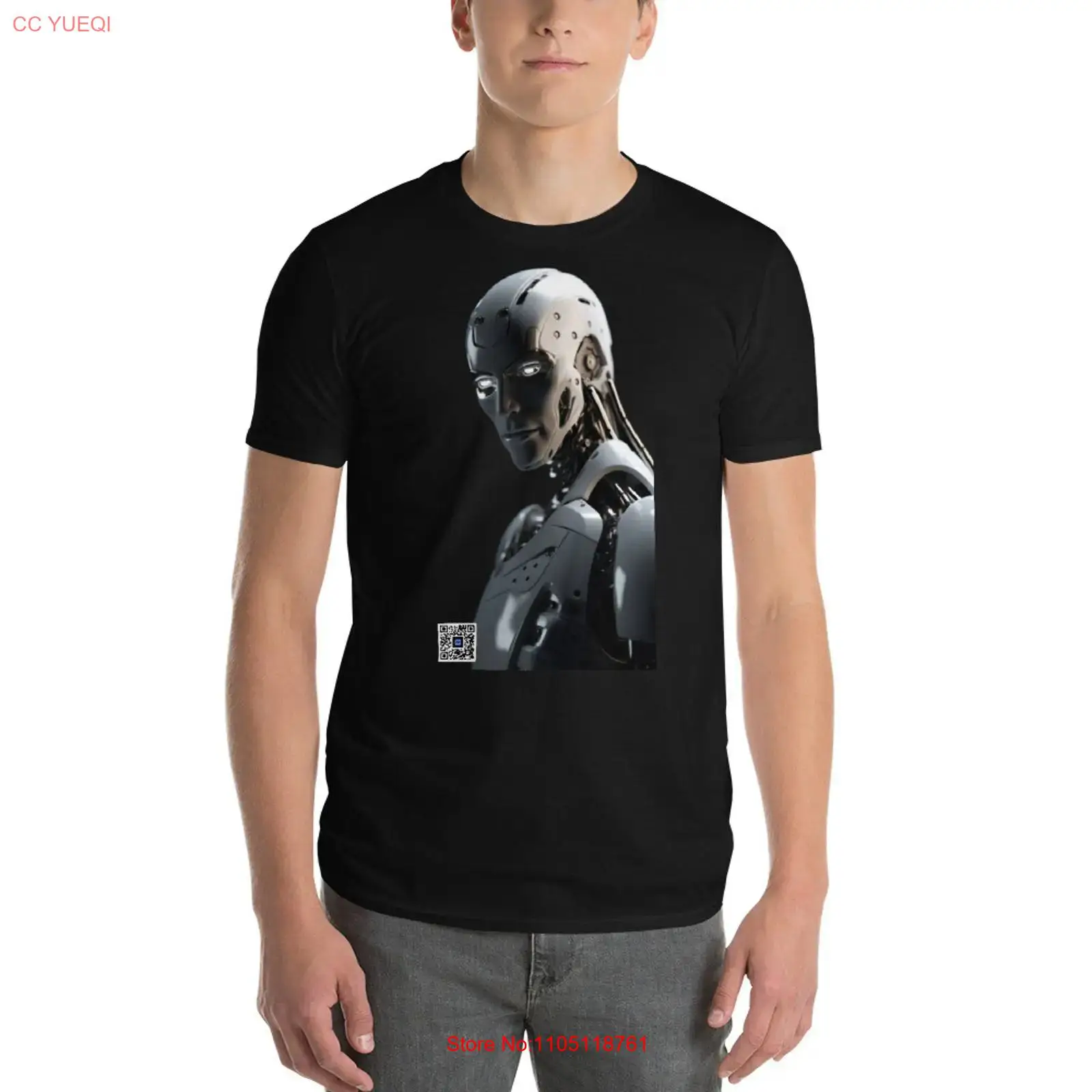 Robot T Shirt smartphone camér - 3D Printing Qr Codes avis et prix