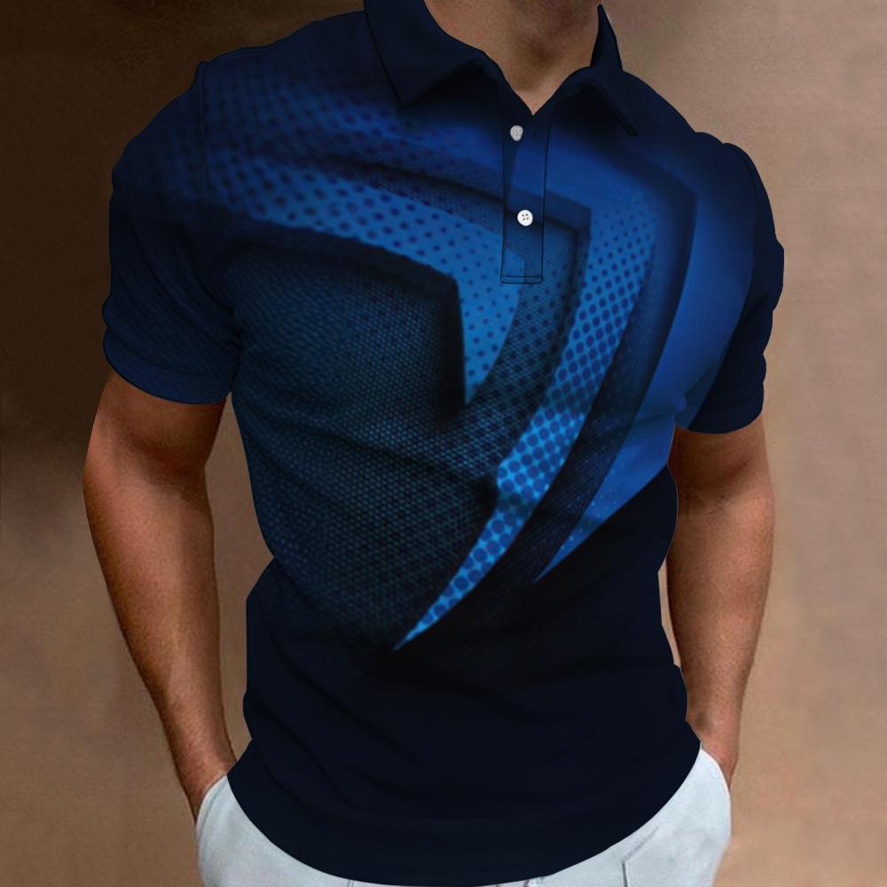 Mode Polo T-Shirts pour hommes - 3D Printing Technology avis et prix