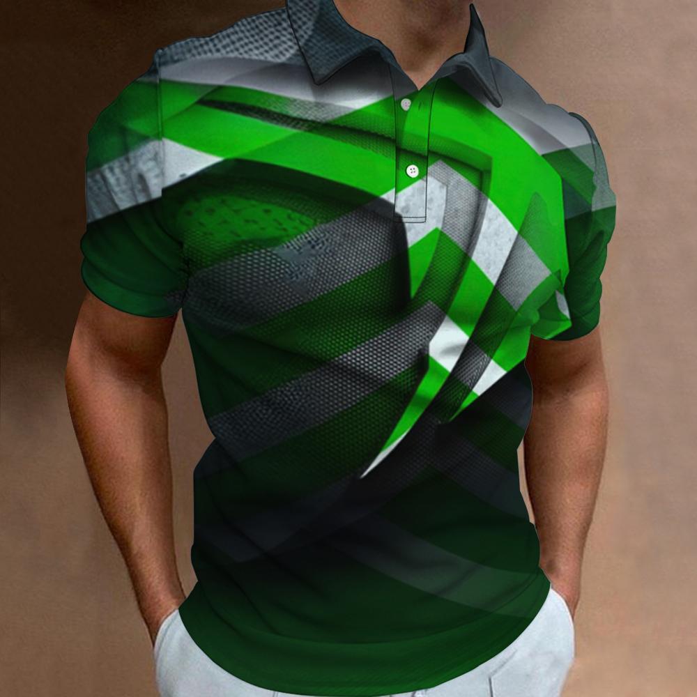 Mode Polo T-Shirts pour hommes - 3D Printing Technology avis et prix