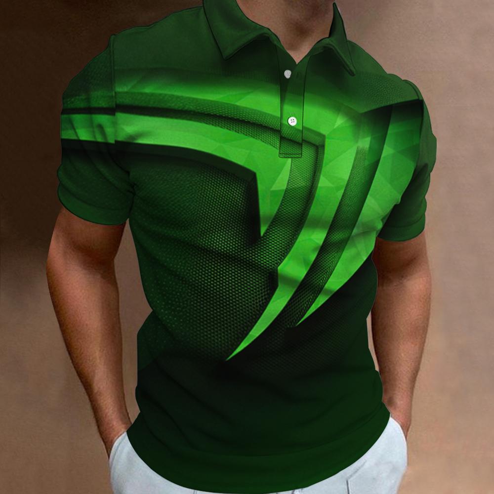 Mode Polo T-Shirts pour hommes - 3D Printing Technology avis et prix