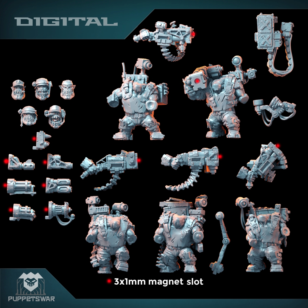 Orc Ultimate Badasses Squad, f - 3D Printing Ideas avis et prix
