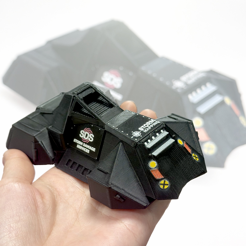 Modèle de véhicule de chasseur - 3D Printing Diecast Cars avis et prix