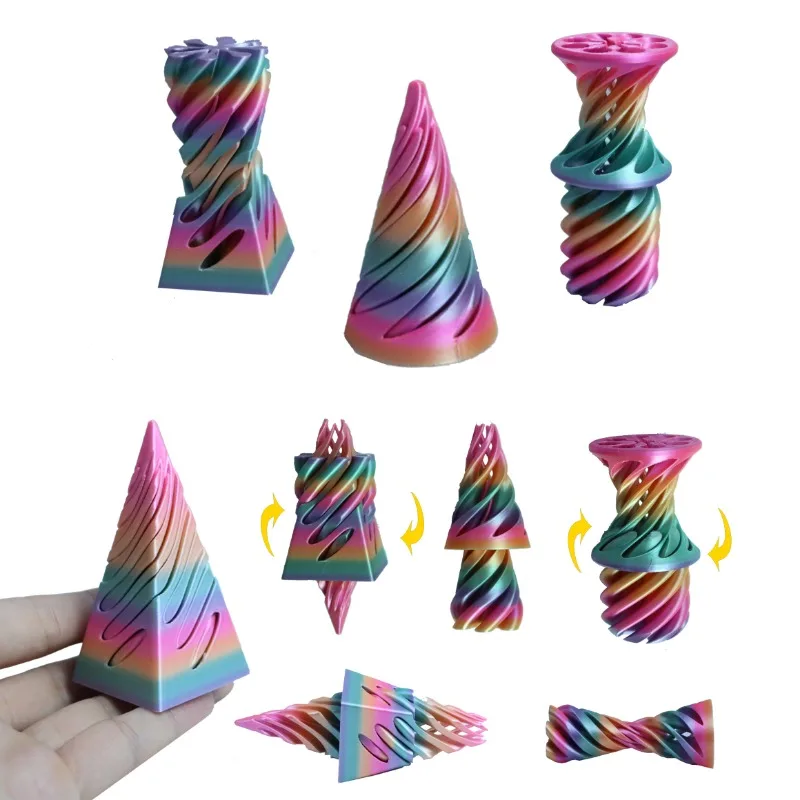 Jouet Cône en Spirale Imprimé  - 3D Printing Technology avis et prix