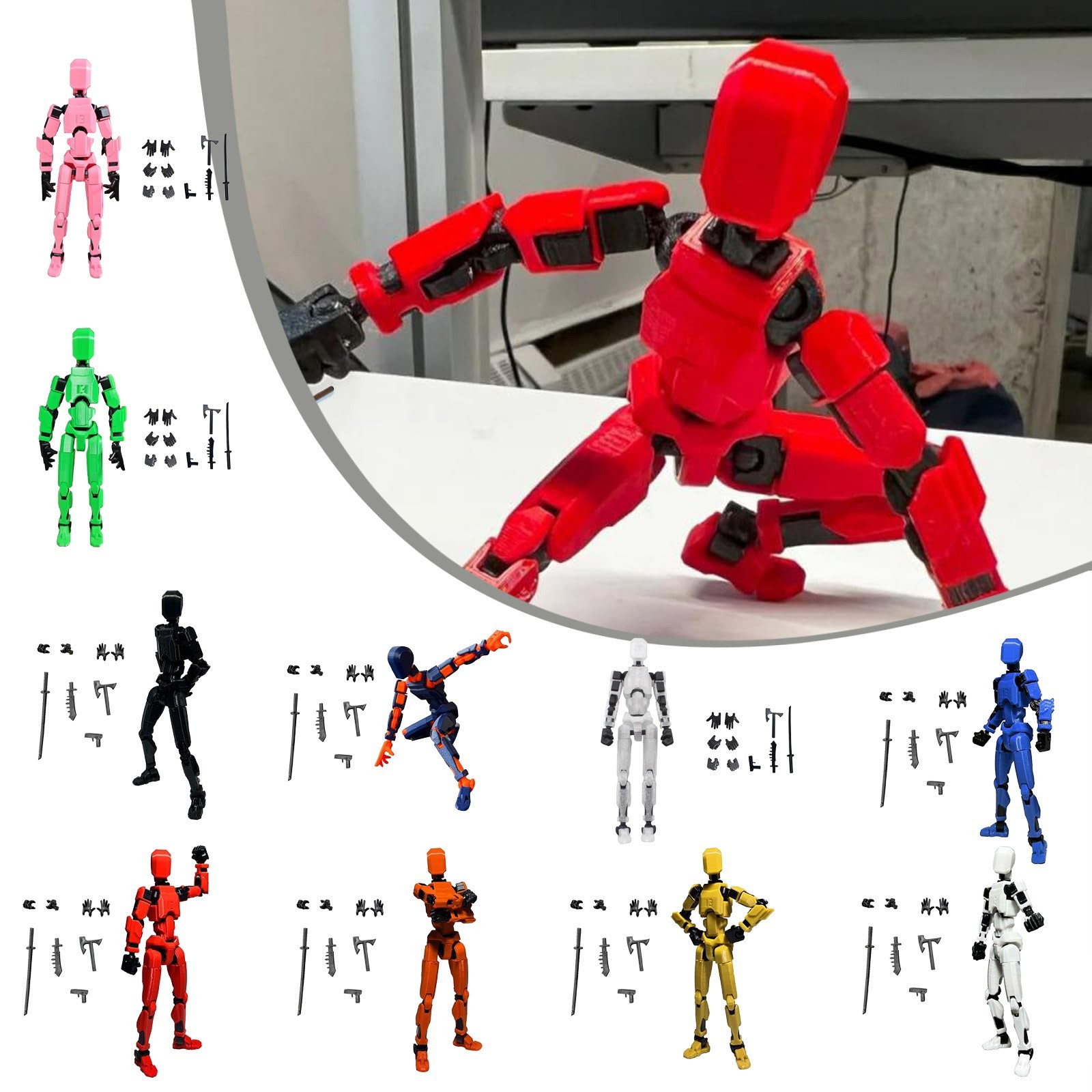 Figurines Titan 13 avec ailes, - 3D Printing Robot avis et prix