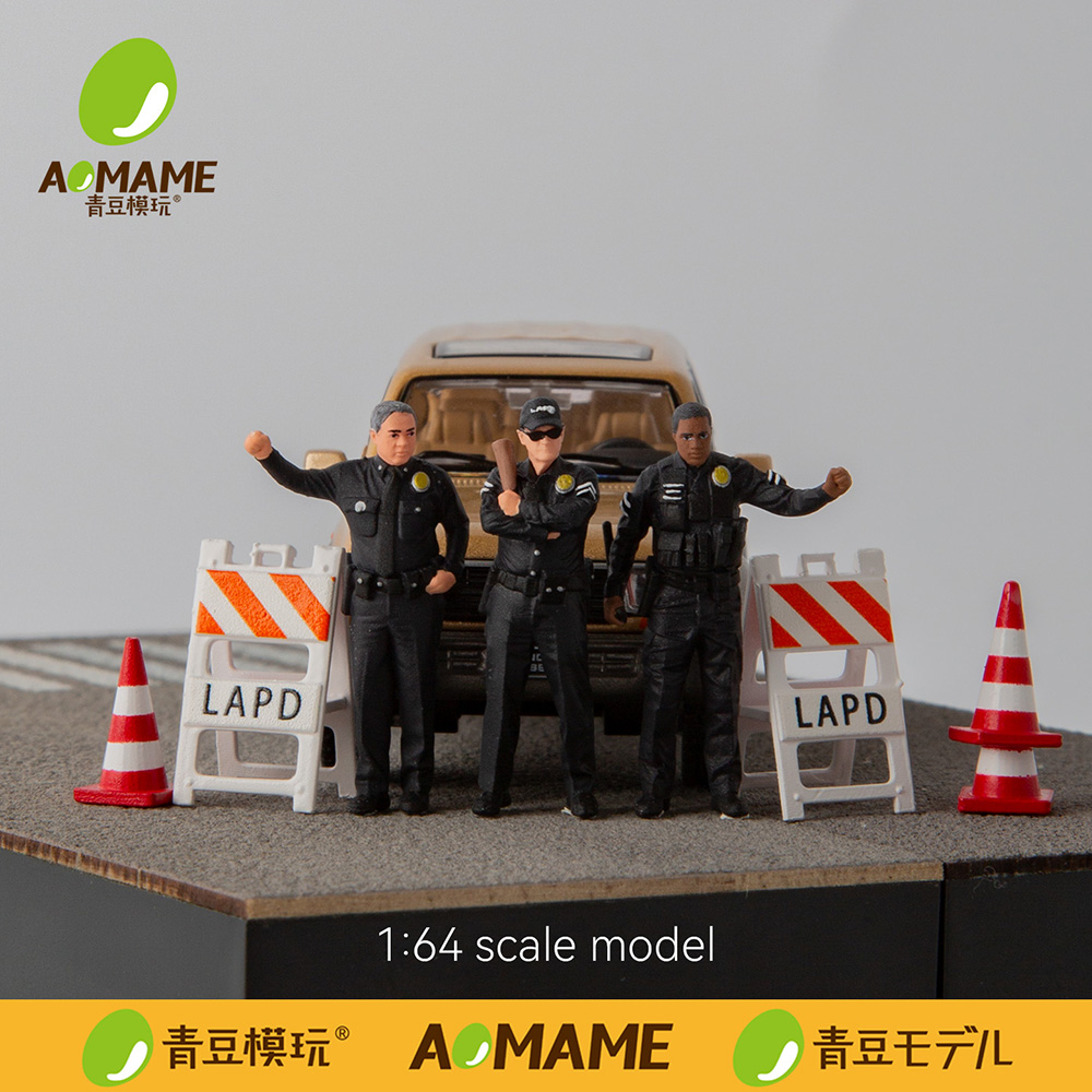 Figurines en résine LAPD Polic - 3D Printing Diecast Cars avis et prix