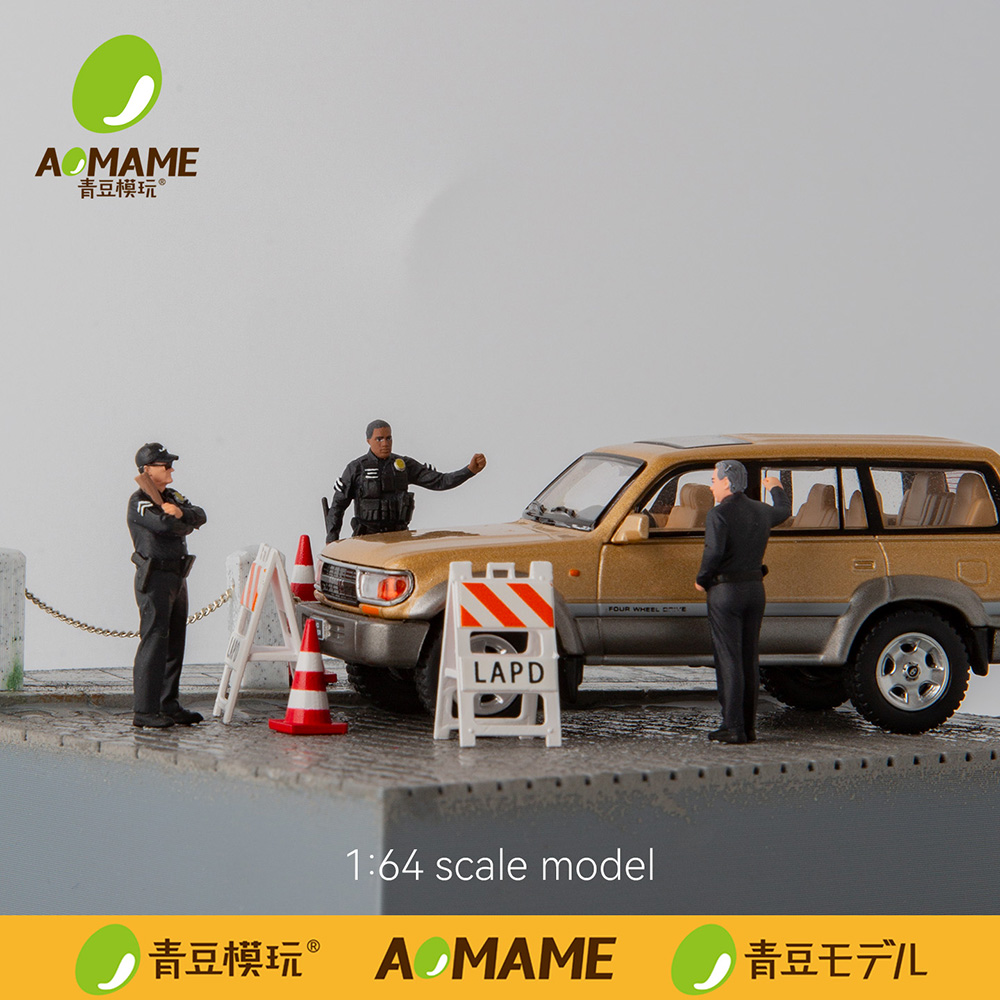Figurines en résine LAPD Polic - 3D Printing Diecast Cars avis et prix