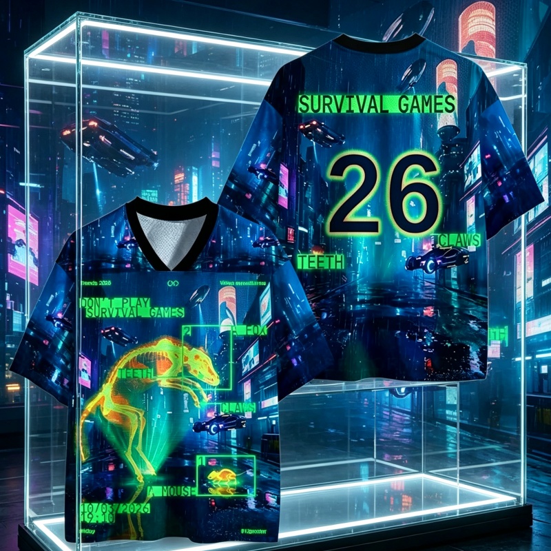 T-shirt à col en V à séchage r - 3D Printing Technology avis et prix